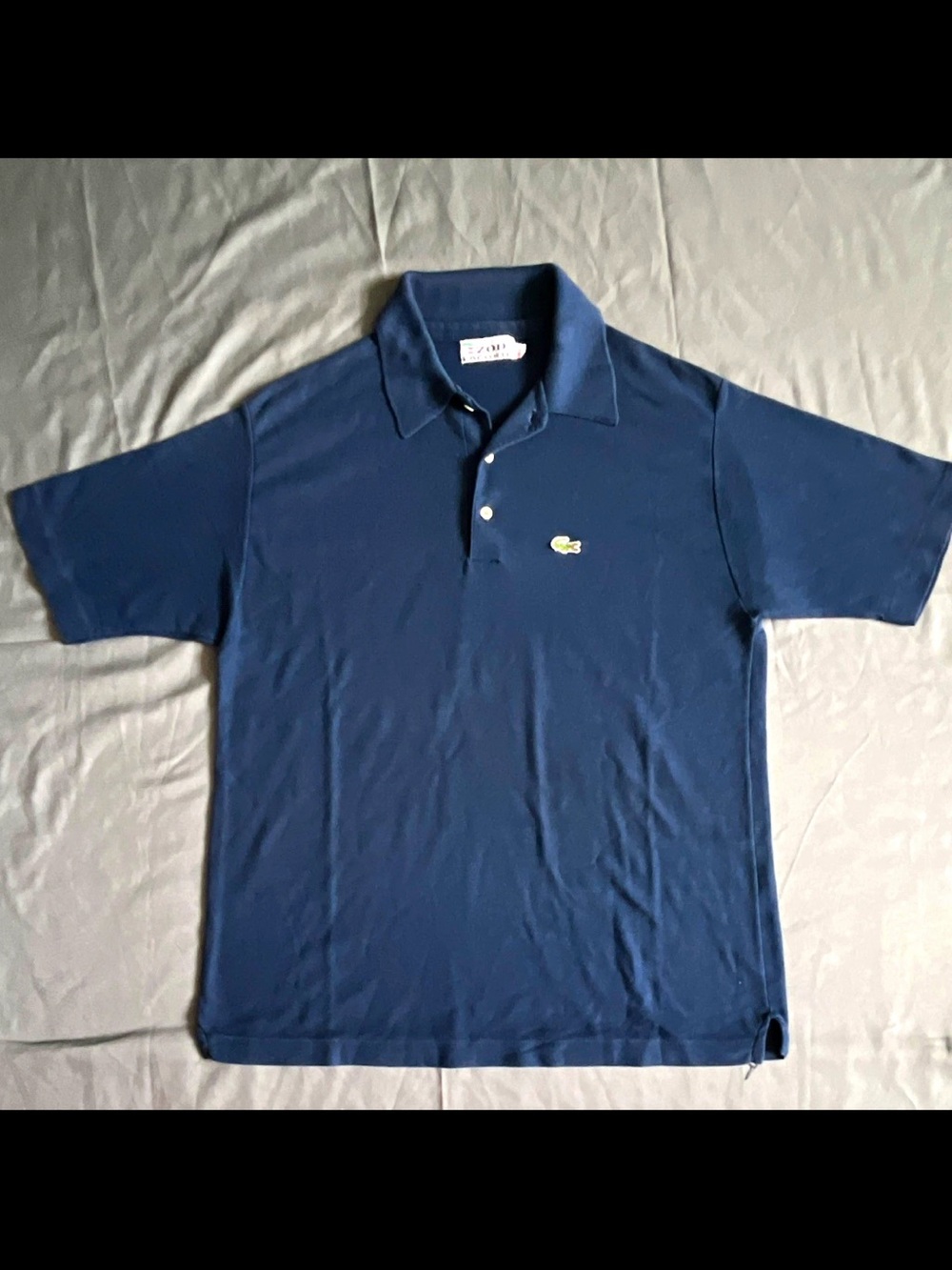 IZOD Lacoste Vintage 80’s Navy Blue Polo Men’s XL